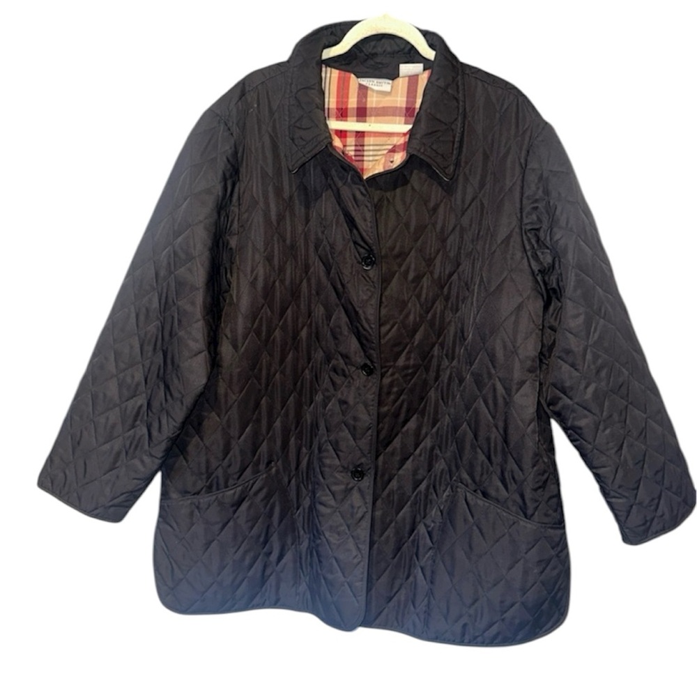 Jaclyn Smith Black Quilted Women's Puffer Coat classic